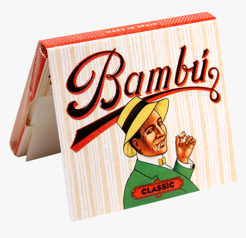 Big Bambu Rolling Paper - Bambu Classic Rolling Papers, HD Png Download, Free Download