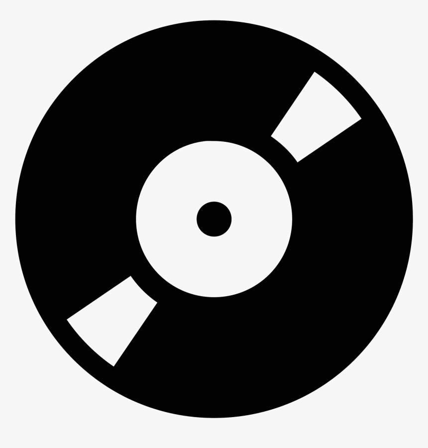 Collection Of Free Vinyl Vector Symbol - Record Label, HD Png Download, Free Download