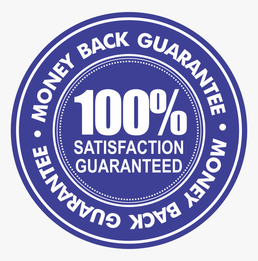 Money Back Guarantee Icon 100 Percent - Circle, HD Png Download, Free Download