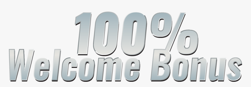 100% Welcome Bonus Png, Transparent Png, Free Download