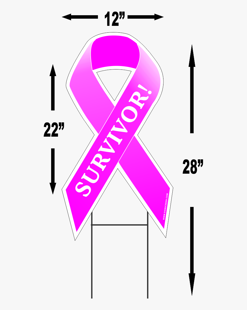 Breast Cancer Survivor Sign, HD Png Download, Free Download