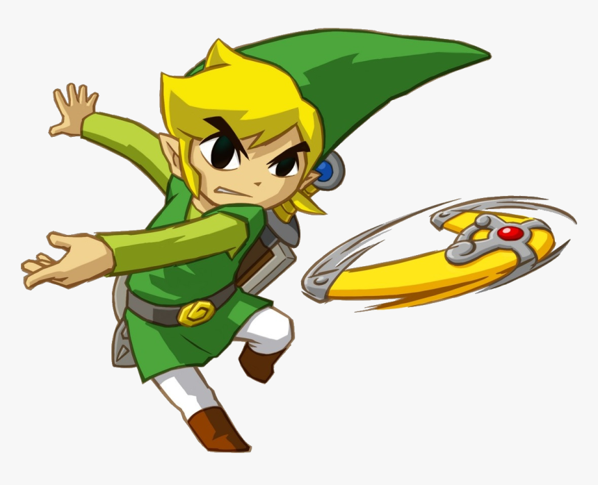 Legend Of Zelda Phantom Hourglass Toon Link, HD Png Download, Free Download