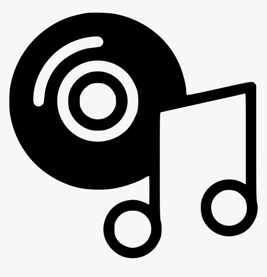 Music Note Cd Dvd Svg Png Icon Free Download - Music, Transparent Png, Free Download