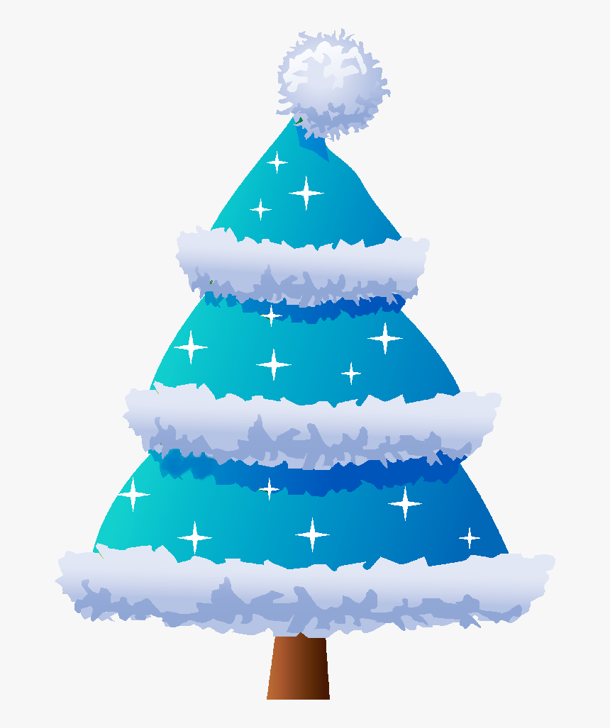 New Year Tree Vector, HD Png Download, Free Download