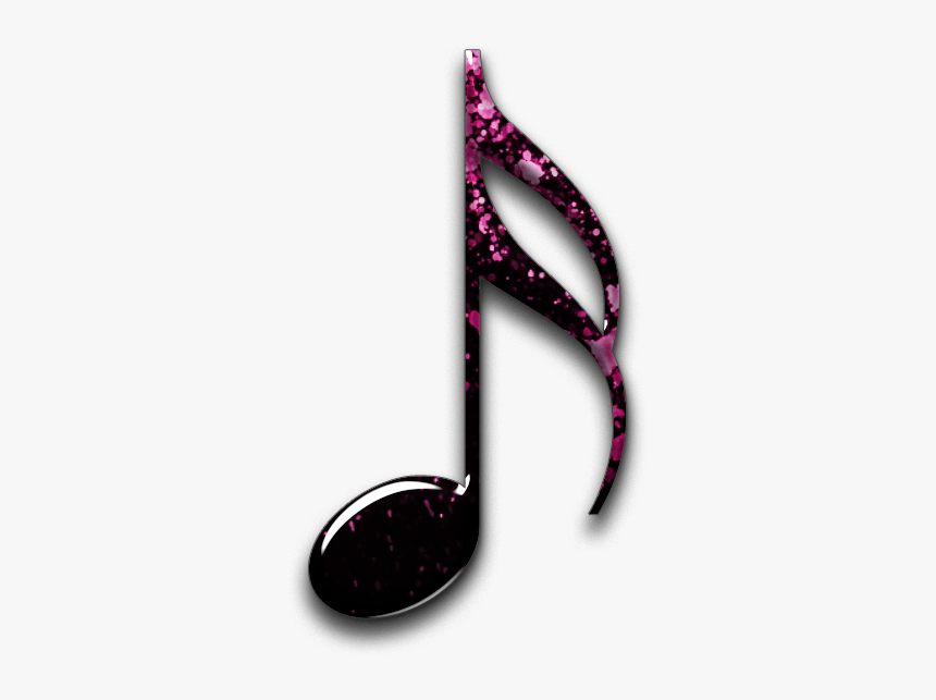 9 Black Music Icon 3d Images - 3d Music Notes Png, Transparent Png, Free Download