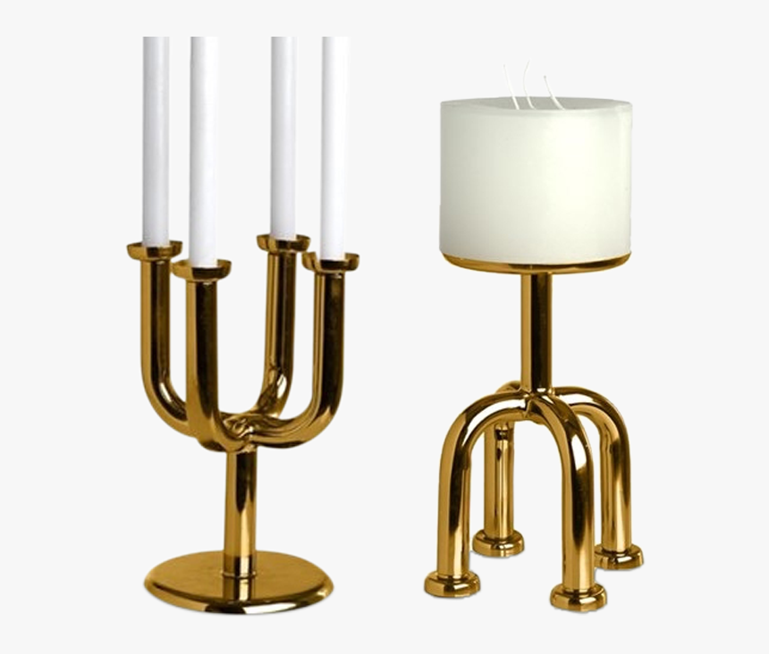 Pols Potten Upside Down Candle Holder - Upside Down Candle Holder Brass Pols Potten, HD Png Download, Free Download