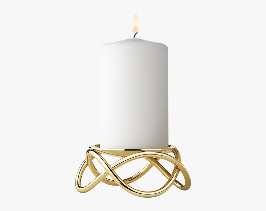 Georg Jensen Candle Holder Gold, HD Png Download, Free Download