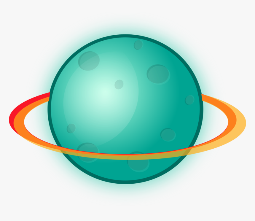 Sphere,easter Egg,circle - Cartoon Planet No Background, HD Png Download, Free Download