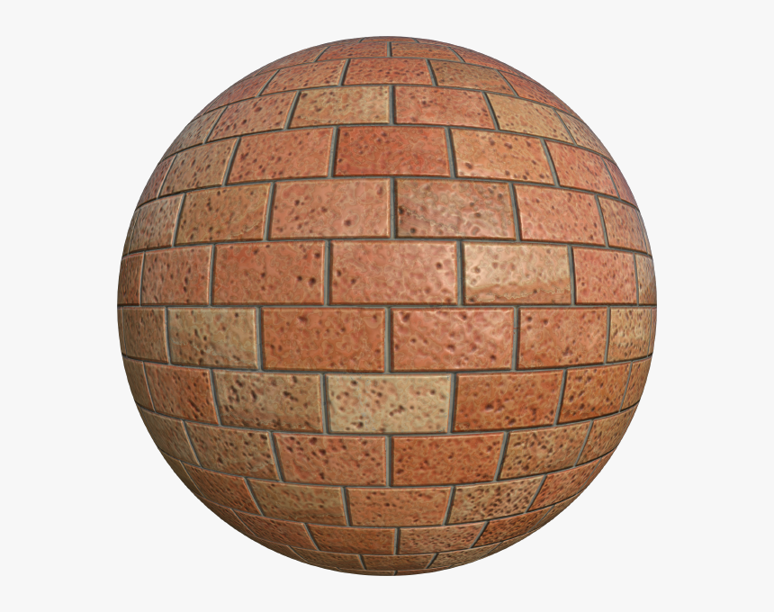 Red Brick Texture With Glossiness, Seamless And Tileable - Ceiling, HD Png Download, Free Download