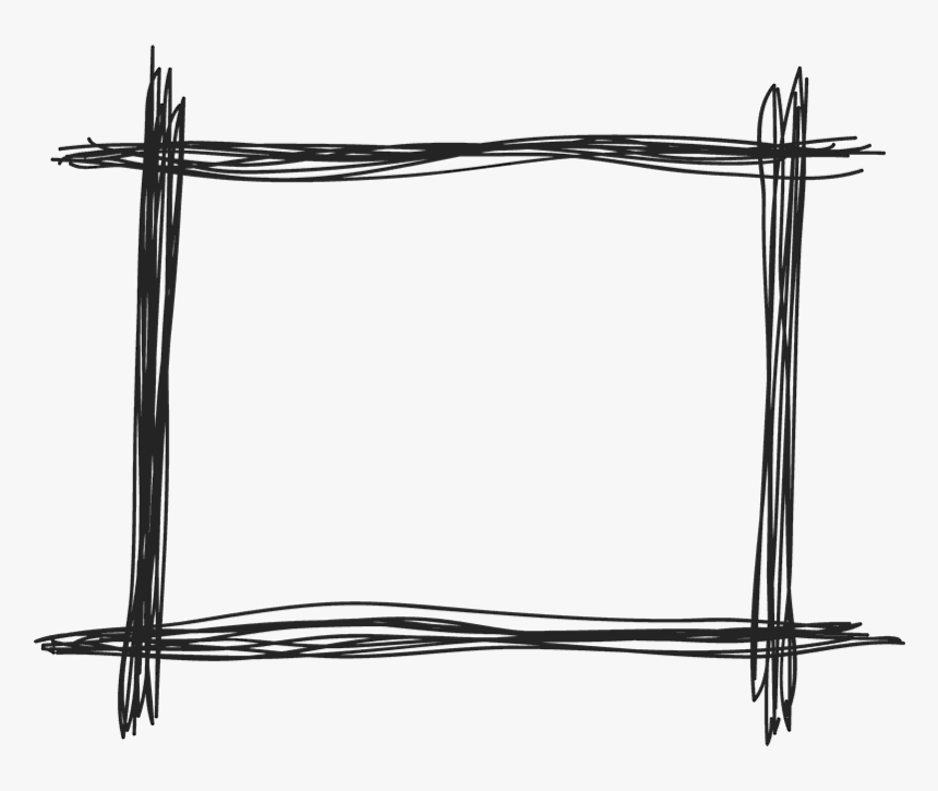 Border Hand Drawn Square, HD Png Download, Free Download