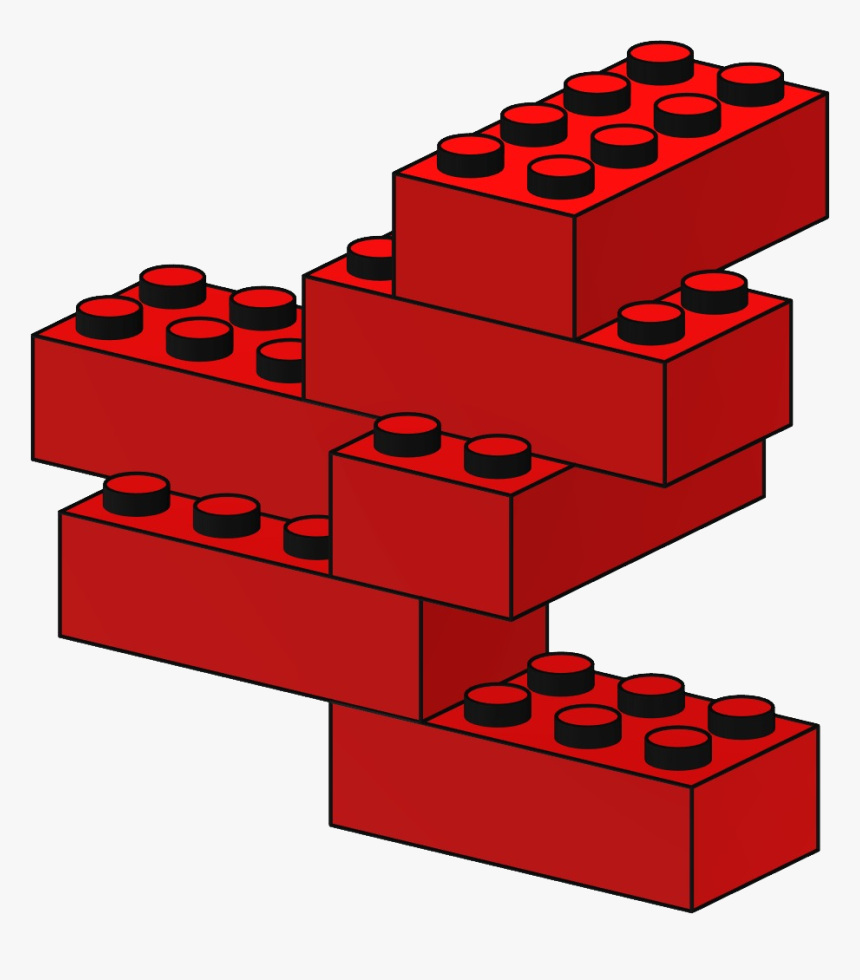 Transparent Legos Clipart - Lego House Red Bricks, HD Png Download, Free Download