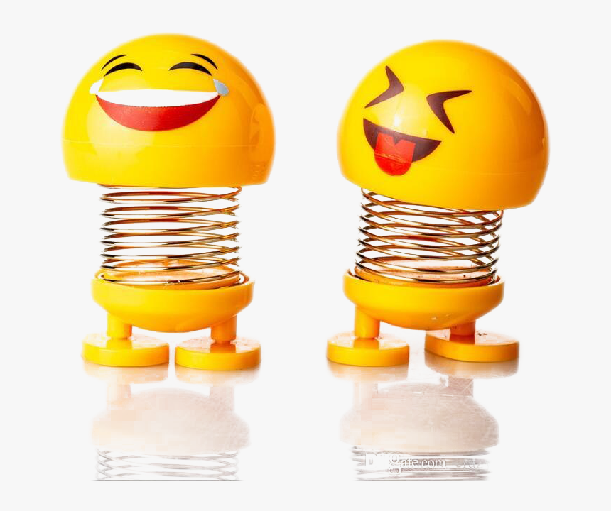 Spring Emoji Car Toy Png Download Image - Emoji Springry, Transparent Png, Free Download