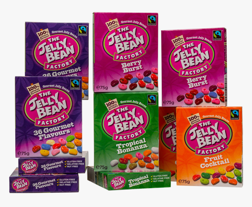 10 X 75g Boxes Of Fairtrade Jelly Beans "
 Title="10 - Snack, HD Png Download, Free Download