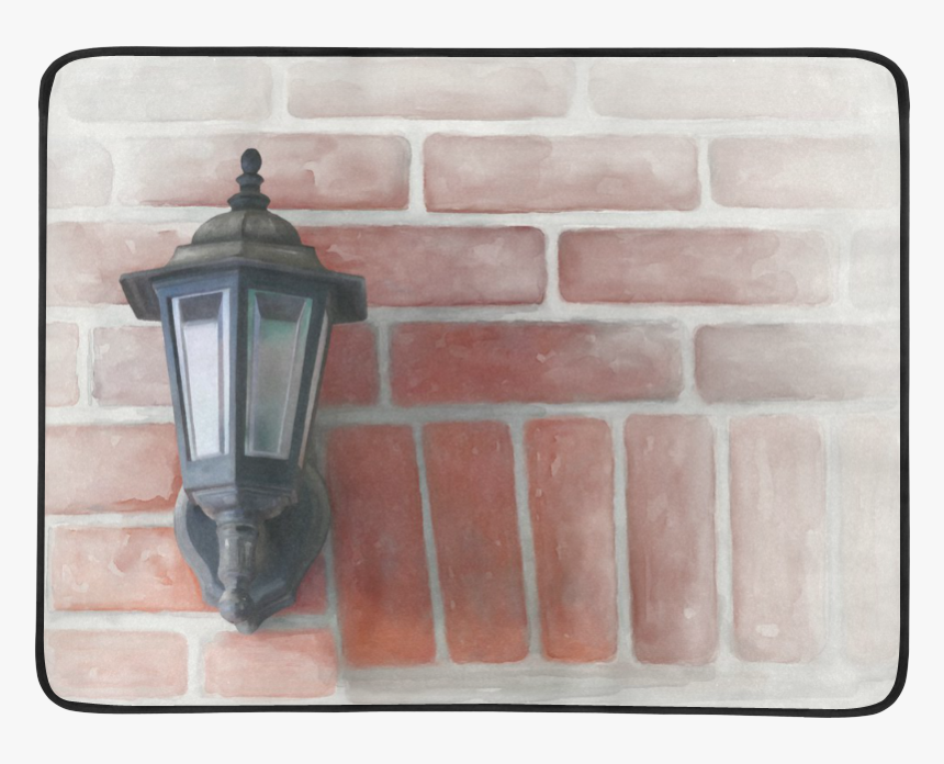 Lamp, Red Brick Beach Mat 78"x 60" - Sconce, HD Png Download, Free Download