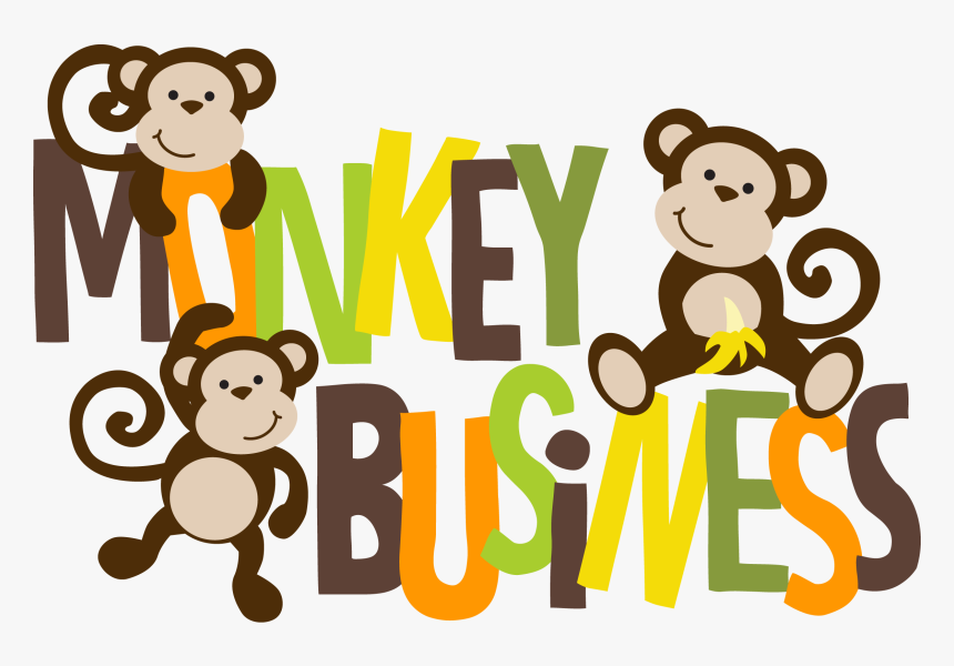 Monkey Business Clipart, HD Png Download, Free Download