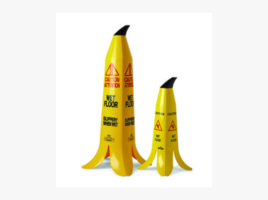 Wet Floor Sign Banana, HD Png Download - kindpng