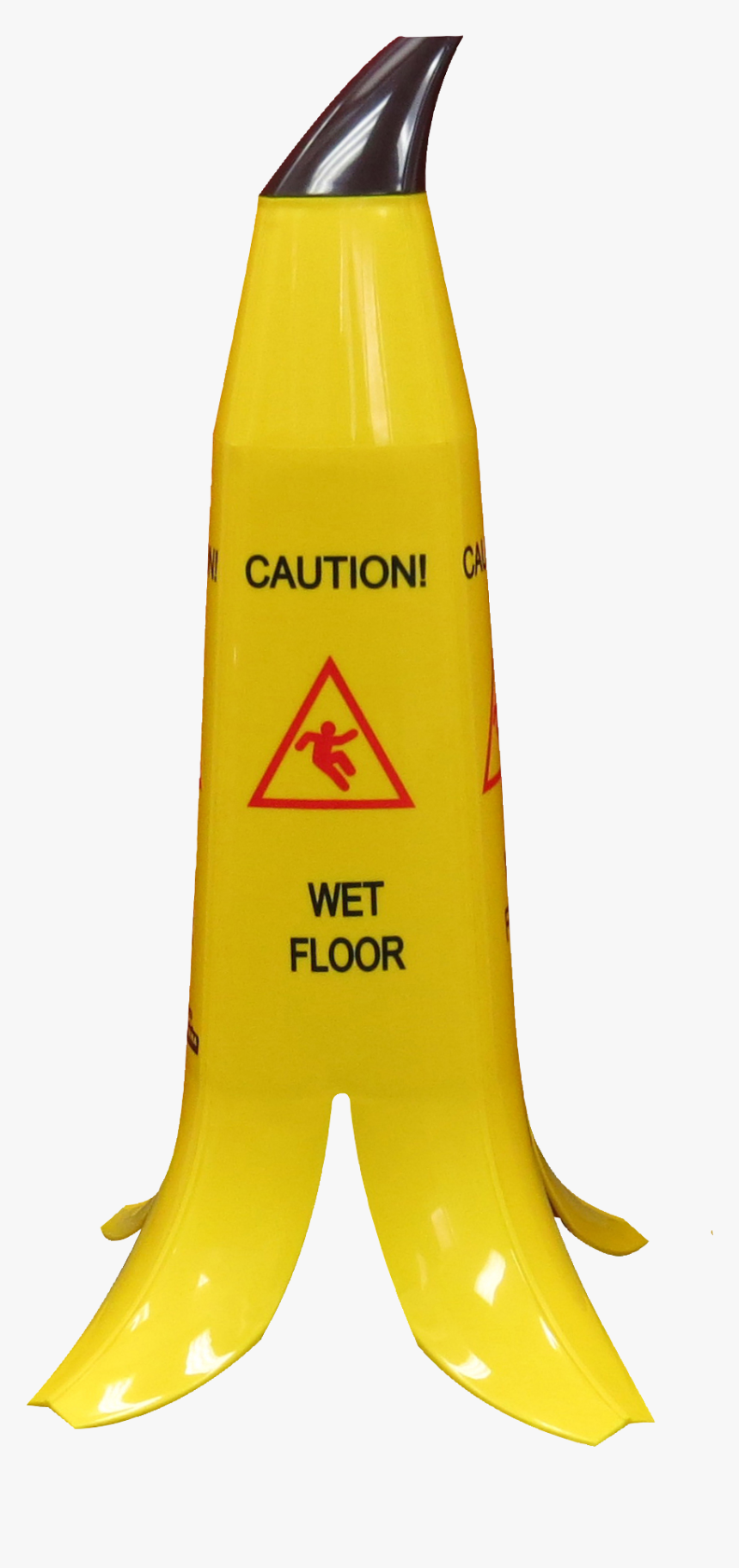 Wet Floor Sign Banana, HD Png Download, Free Download