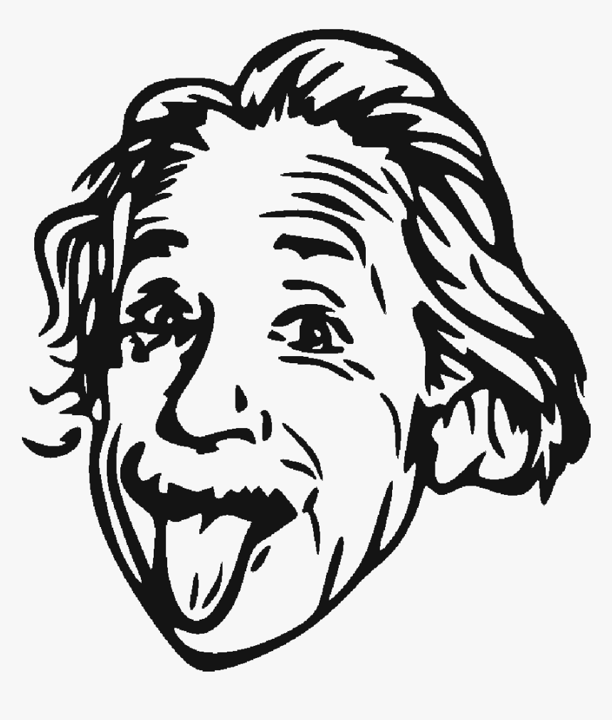 Download Albert Einstein Image Freeuse Download - Albert Einstein Tongue Drawing, HD Png Download, Free Download
