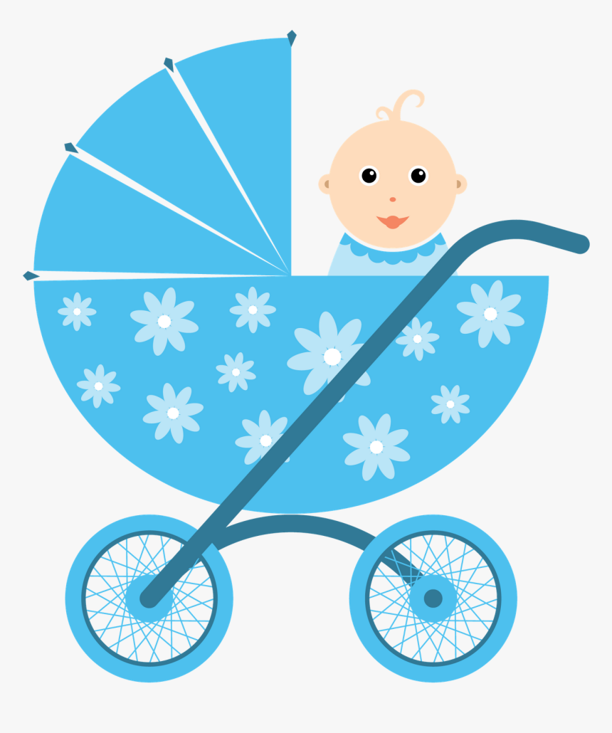 Baby In Stroller Clipart, HD Png Download, Free Download