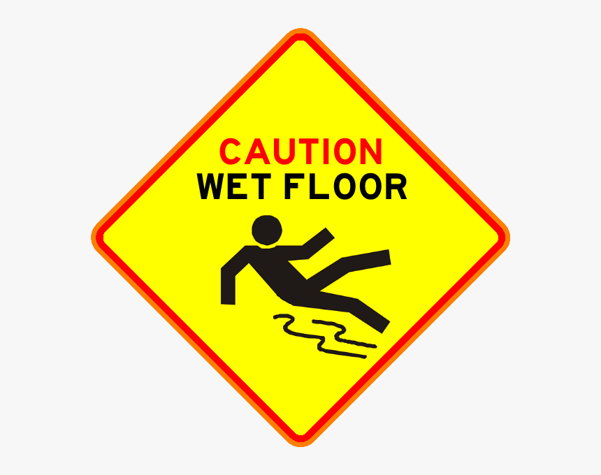 Wet-floor - Sign, HD Png Download, Free Download