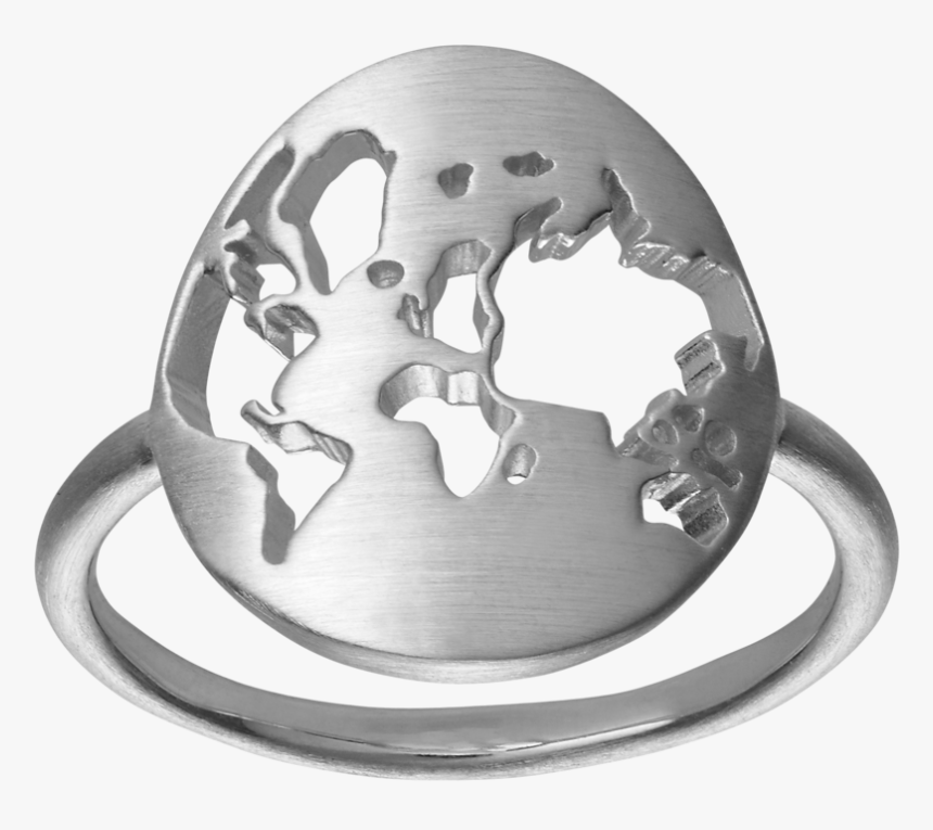 Beautiful World Ring Sølv, HD Png Download, Free Download