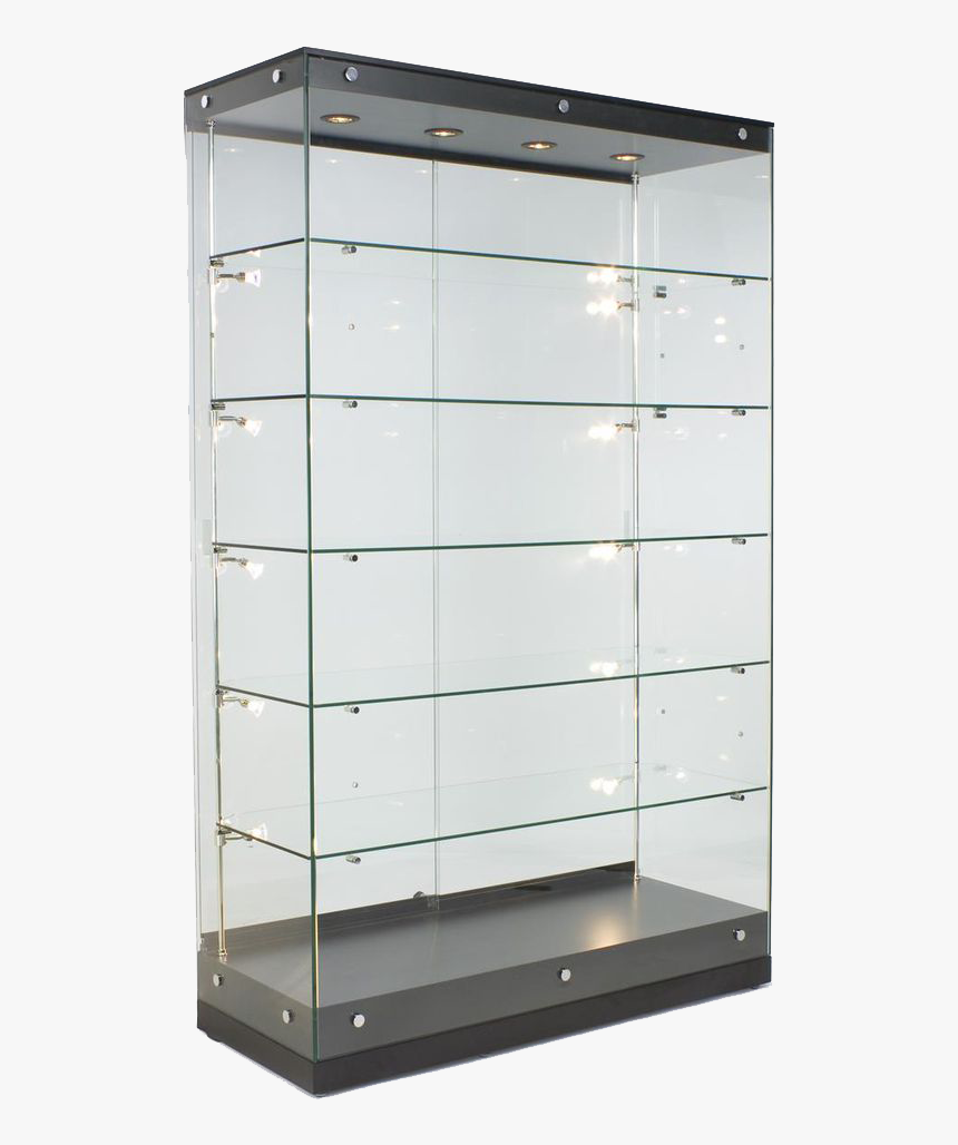 Glass Figurine Display Shelf, HD Png Download, Free Download