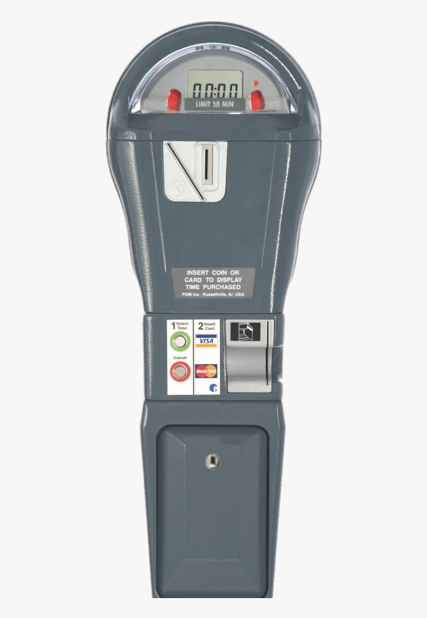 Grey Parking Meter - Parking Meter Png, Transparent Png, Free Download