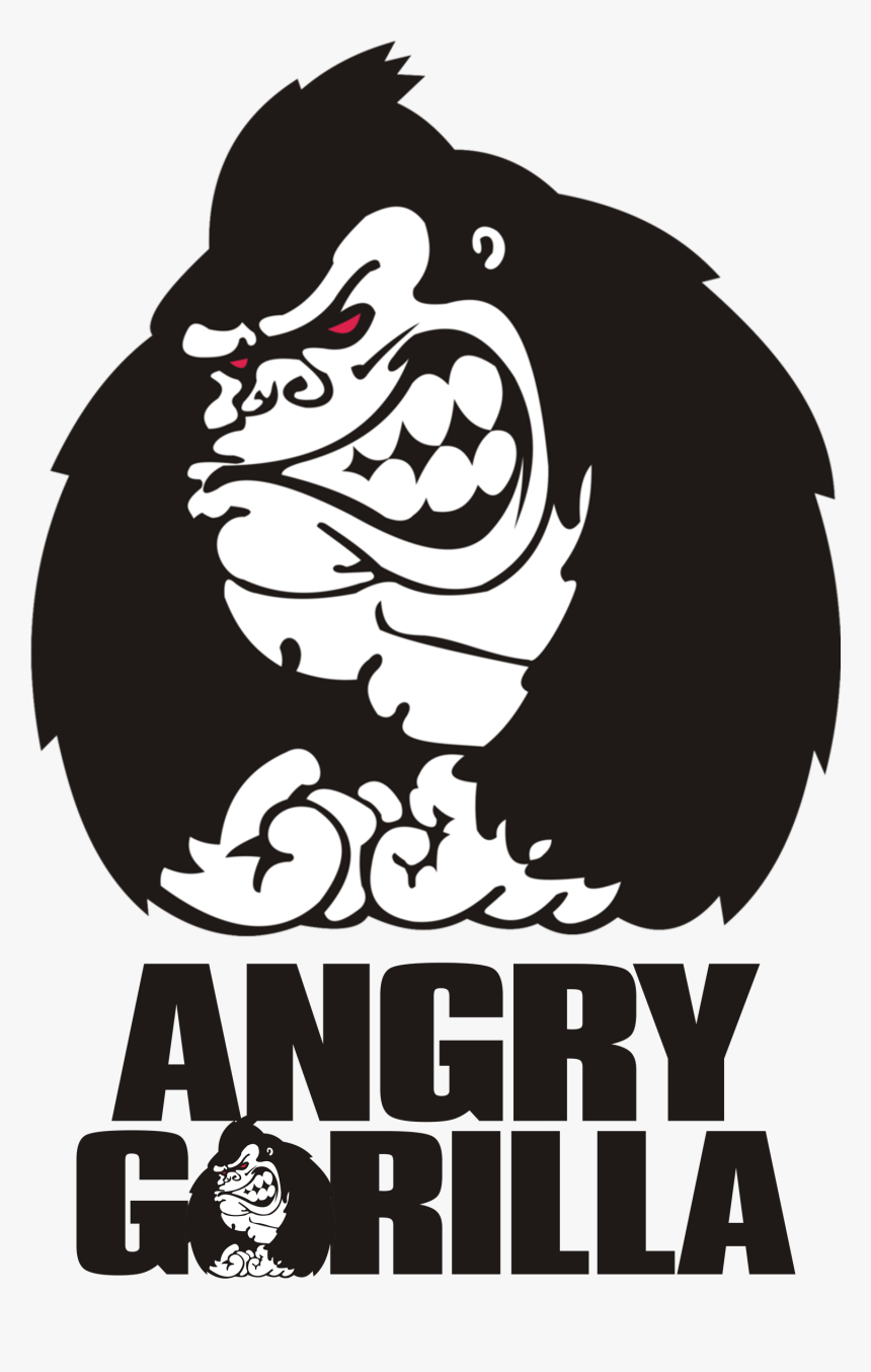 Transparent Angry Gorilla Png - Gorilla Vector Png Transparent, Png Download, Free Download