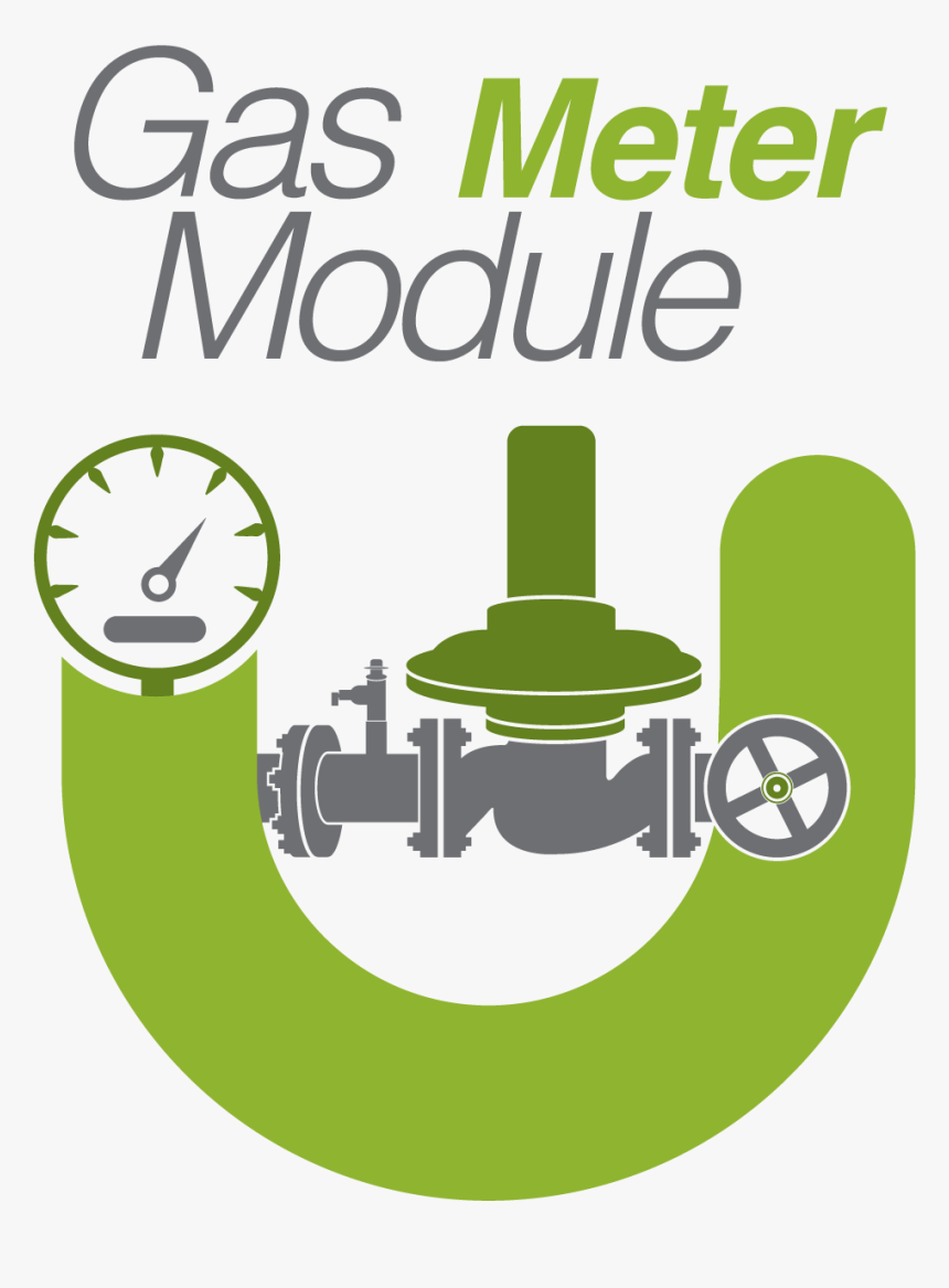 Clip Art Gas Meter Clipart - Gas Meter Set Icon, HD Png Download, Free Download