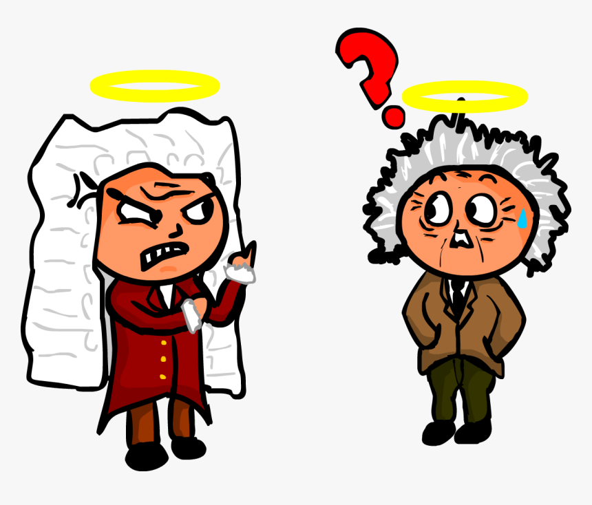 Newton Vs By Andertxuman - Newton Vs Einstein Png, Transparent Png, Free Download