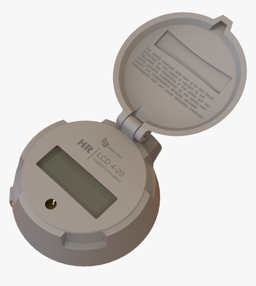 Badger Meter Hr E Lcd, HD Png Download, Free Download