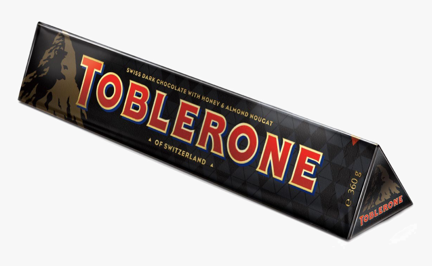 Transparent Toblerone Png - Toblerone Dark Chocolate, Png Download, Free Download