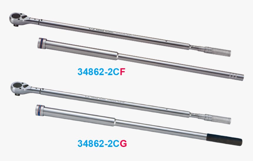 Heavy Duty Adjustable Torque Wrench King Tony 34862-2c - King Tony 34862 2ff, HD Png Download, Free Download