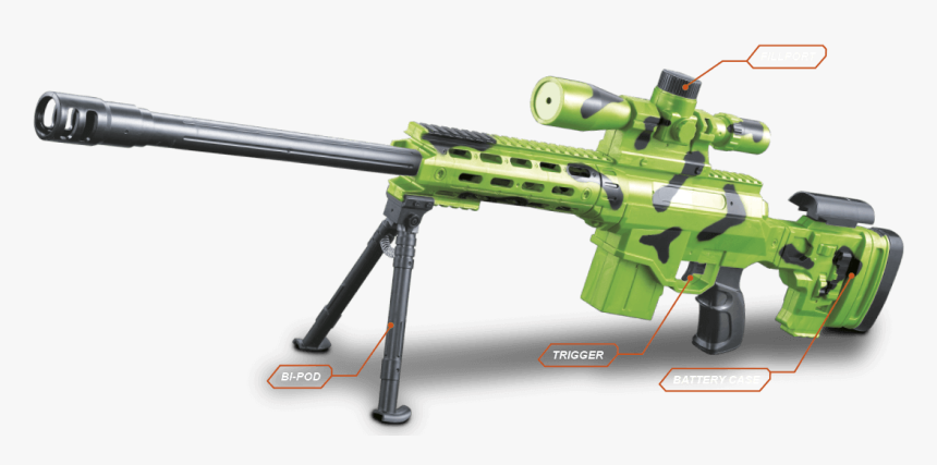 Gelsoft Uzi Components - Assault Rifle, HD Png Download, Free Download