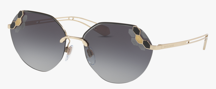 Bvlgari Sunglasses Serpenti Black, HD Png Download, Free Download