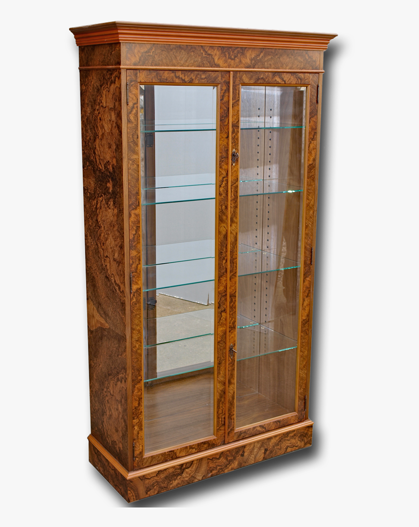 Georgian Two Door Display Cabinet Thumbnail Cupboard Hd Png