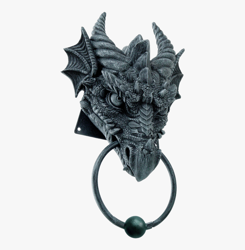 Dragon Head Door Knocker - Dragon Door Knocker, HD Png Download, Free Download