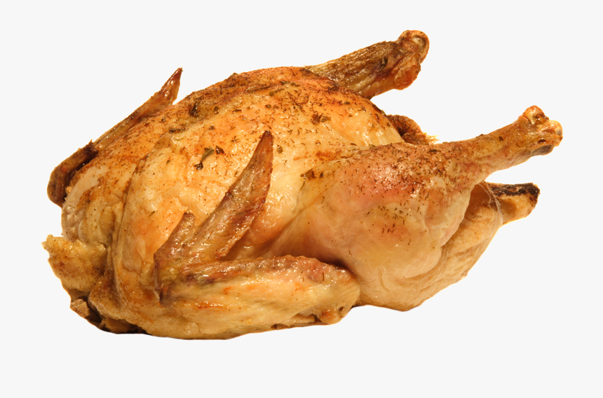 Transparent Cooked Chicken Png - Roast Chicken White Background, Png Download, Free Download