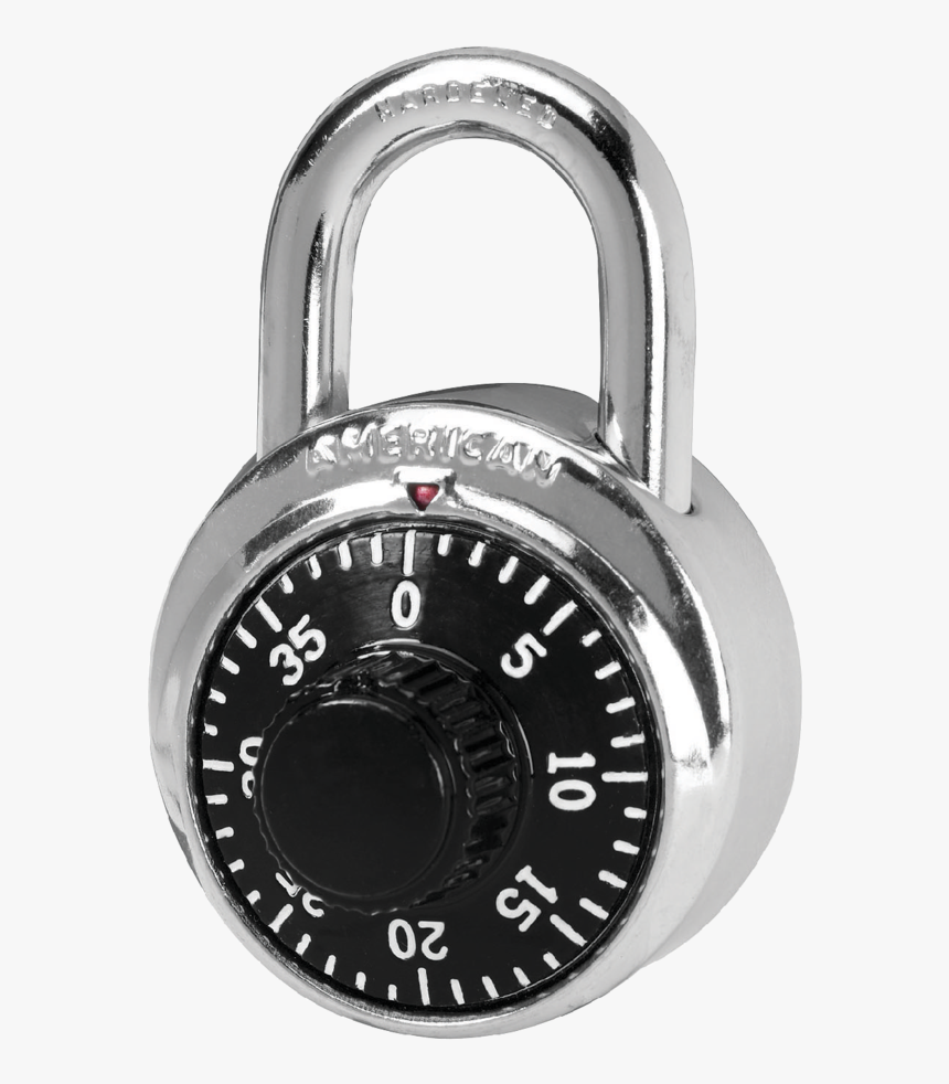 Transparent Combination Lock Png - Numbers On A Lock, Png Download, Free Download