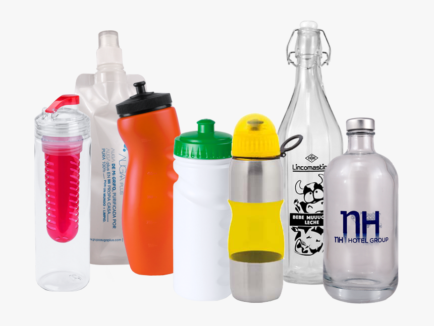 Botellas Reutilizables Png, Transparent Png, Free Download