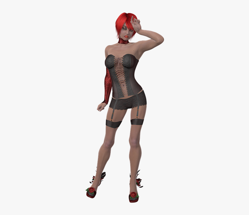 Woman Beautiful Sexy, Hair, Tube, Isolated, Wait - Cosplay, HD Png Download, Free Download