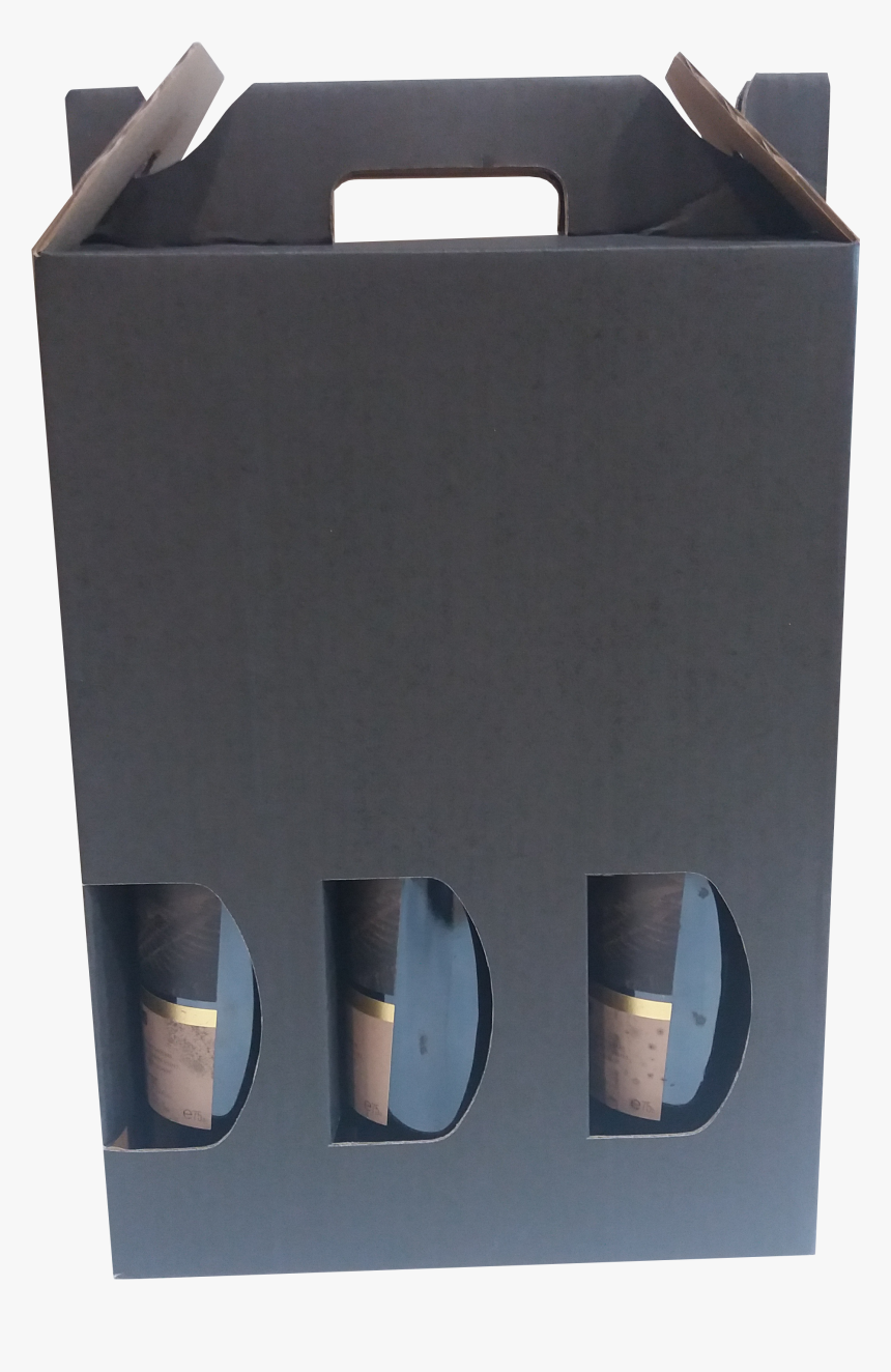 Estuche Para 3 Botellas - Box, HD Png Download, Free Download