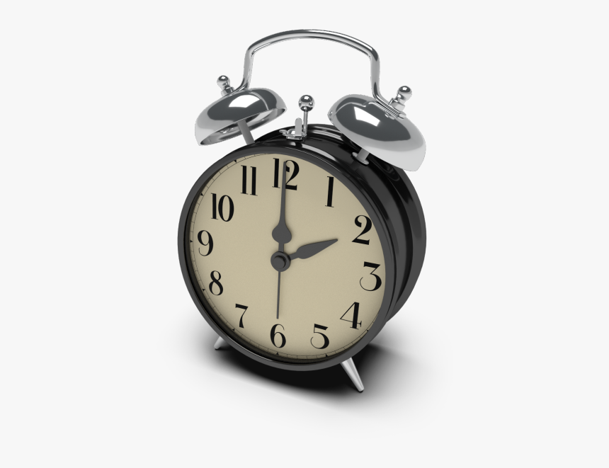 Clip Art Twin Bell By Blendingbastian - 3d Alarm Clock Png, Transparent Png, Free Download