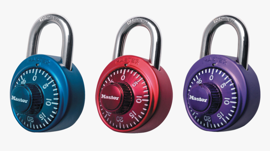Product Image Lock® X Treme Colour Combination Lock® - Master Lock, HD Png Download, Free Download