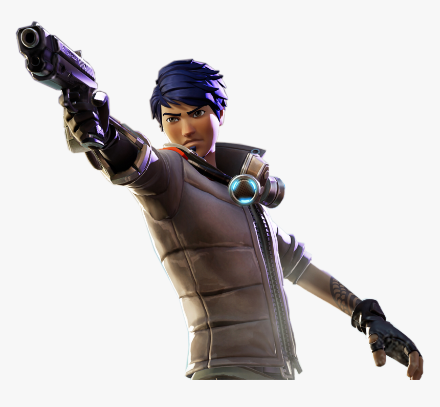 Pubg Character Png - Fortnite Skin With Gun, Transparent Png, Free Download