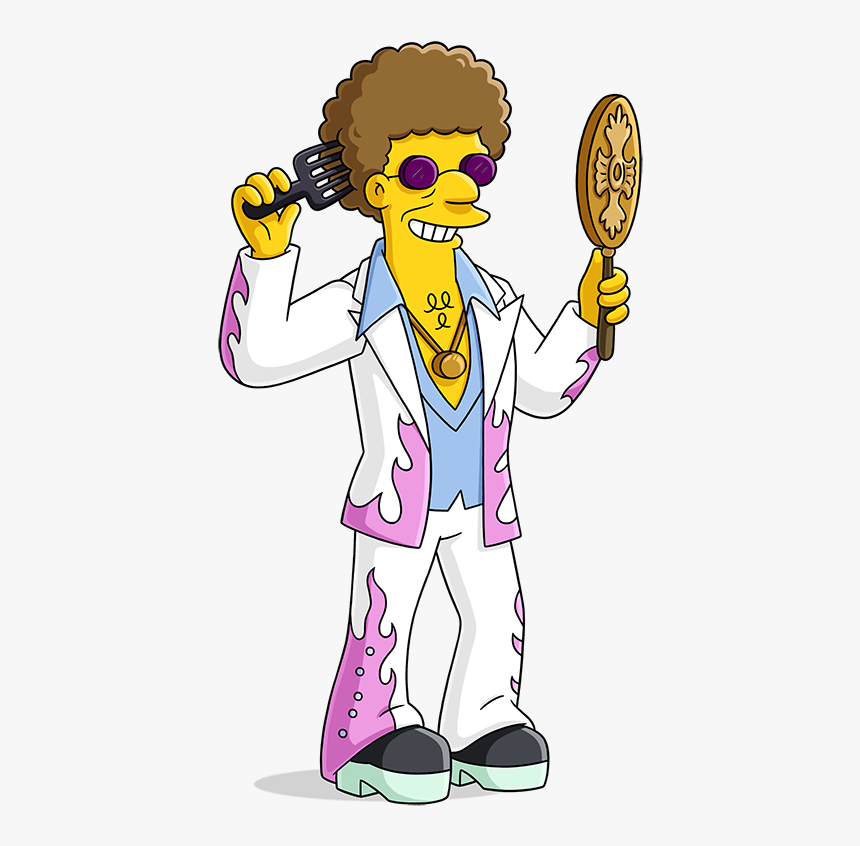 Disco Stu Los Simpson, HD Png Download, Free Download