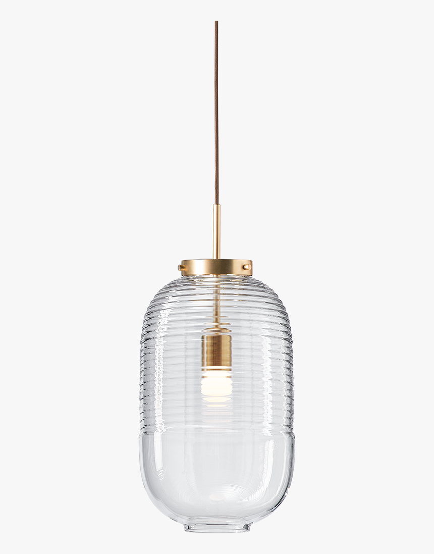 Lantern Pendant Clear / Light Patina Brass - Lamp, HD Png Download, Free Download