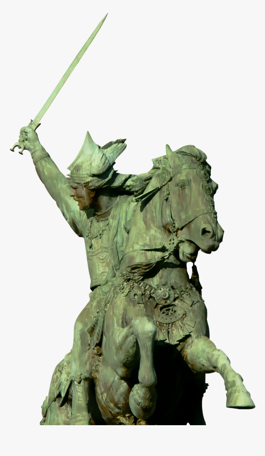 The Statue Of Vercingetorix By Bartholdi - Vercingetorix Statue, HD Png Download, Free Download