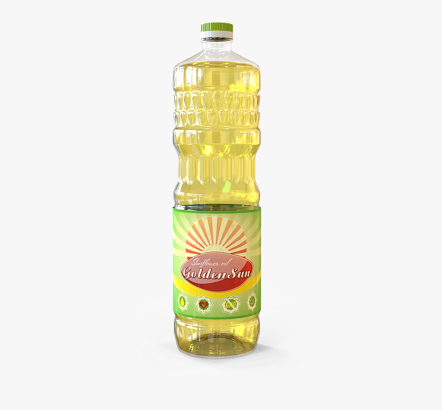 Cooking Oil 1l Bottle, Sunflower Oil 1l Bottle, Export - Sunflower Oil, HD Png Download, Free Download