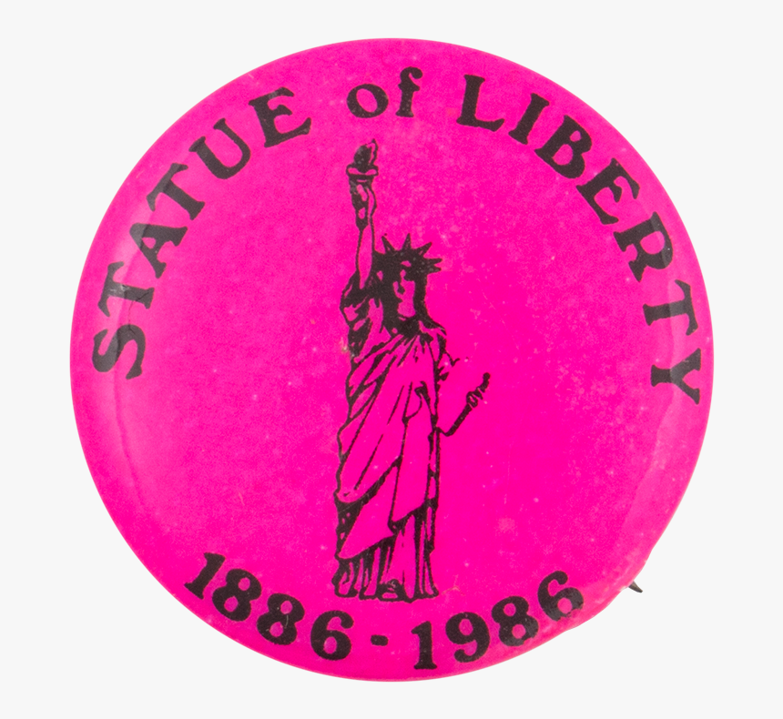 Statue Of Liberty Event Button Museum - Circle, HD Png Download, Free Download
